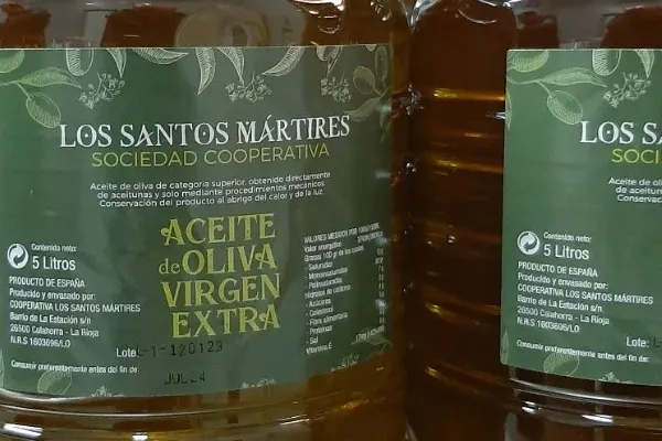 COOPERATIVA SANTOS MÁRTIRES , productor de Aceite en la localidad de Calahorra, La Rioja