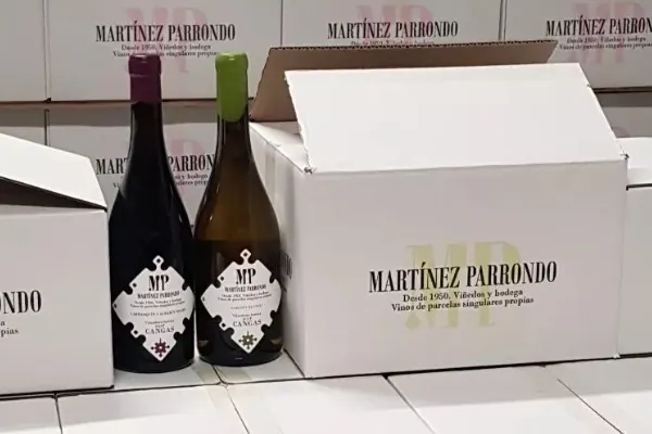 Martinez Parrondo , productor de Vino en la localidad de Cangas del Narcea, Asturias