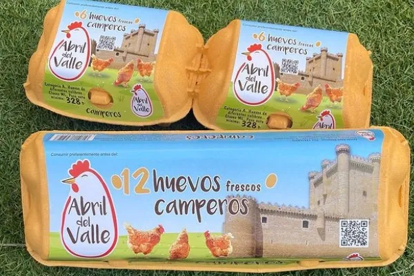 Camperos Abril del Valle , productor de Huevos en la localidad de Fuensaldaña, Valladolid