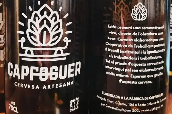 Cervesa Capfoguer , productor de Cerveza en la localidad de Santa Coloma de Gramanet, Barcelona