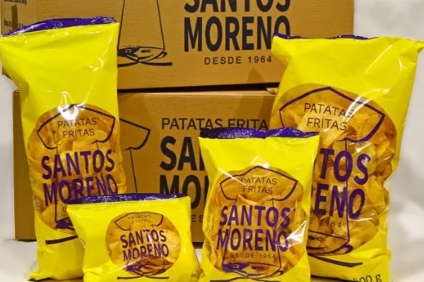 Patatas Fritas Santos Moreno , productor de Aperitivos en la localidad de Santander, Cantabria