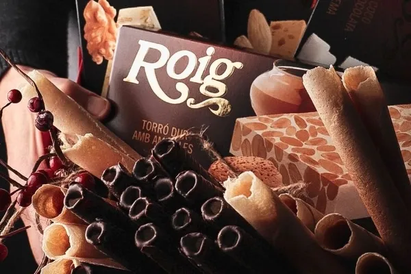 Torrons Roig , productor de Dulces en la localidad de Agramunt, Lleida